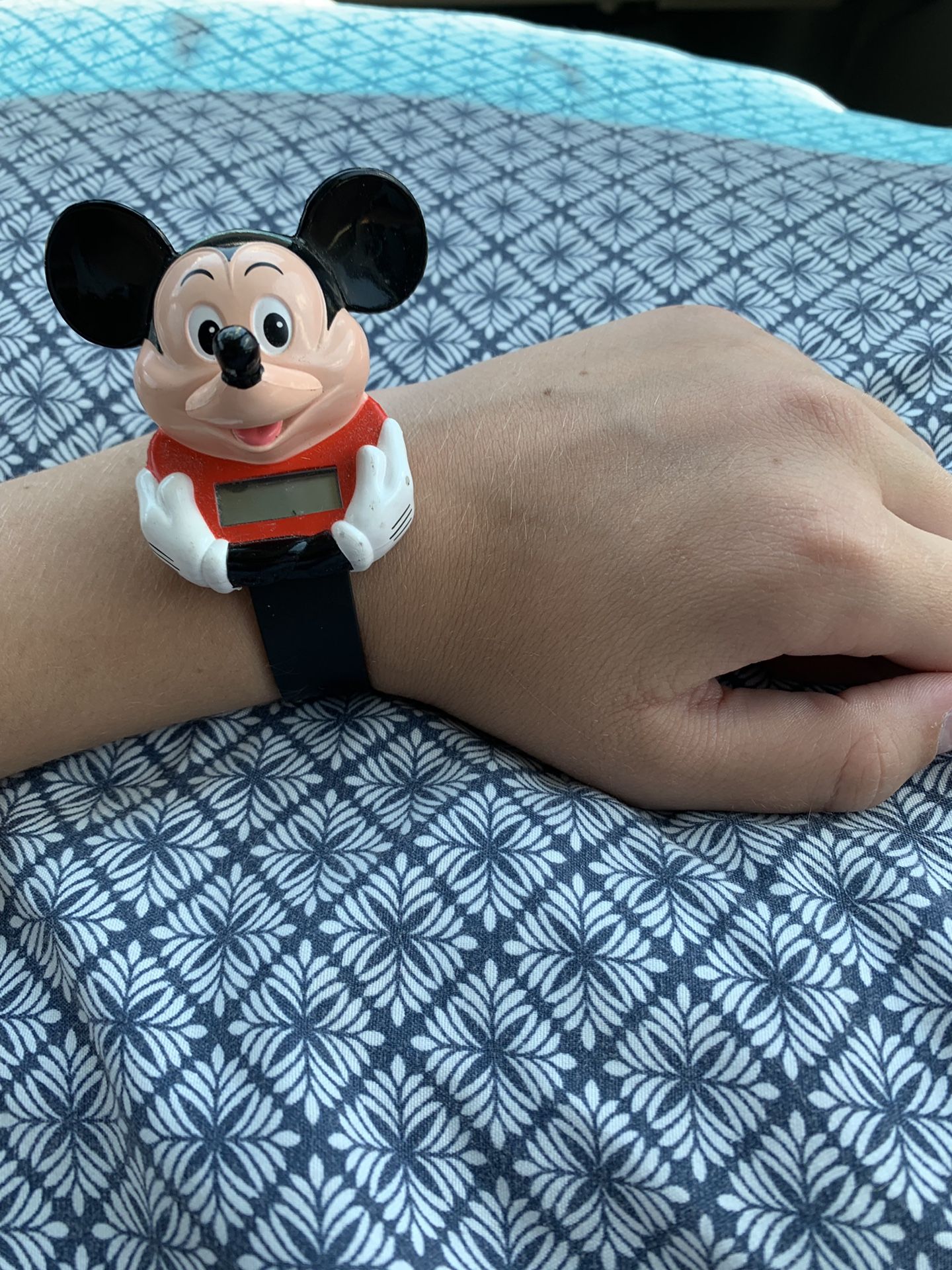 Talking time vintage 1990 Mickey Mouse watch