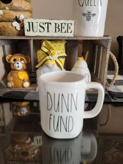 Rae dunn dunn fund mug