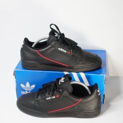 Adidas Continental 80 Black Scarlet Red - Size 10