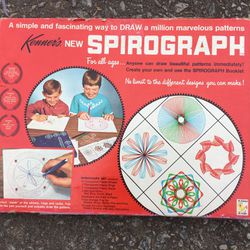 Vintage Spirograph 60s Complete 
