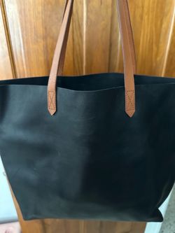 Madewell Large Leather Tote – Everyday Work Bag