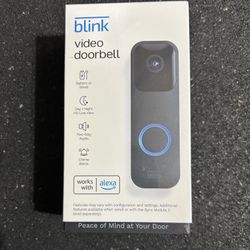 Blink Video Doorbell — Brand New Sealed