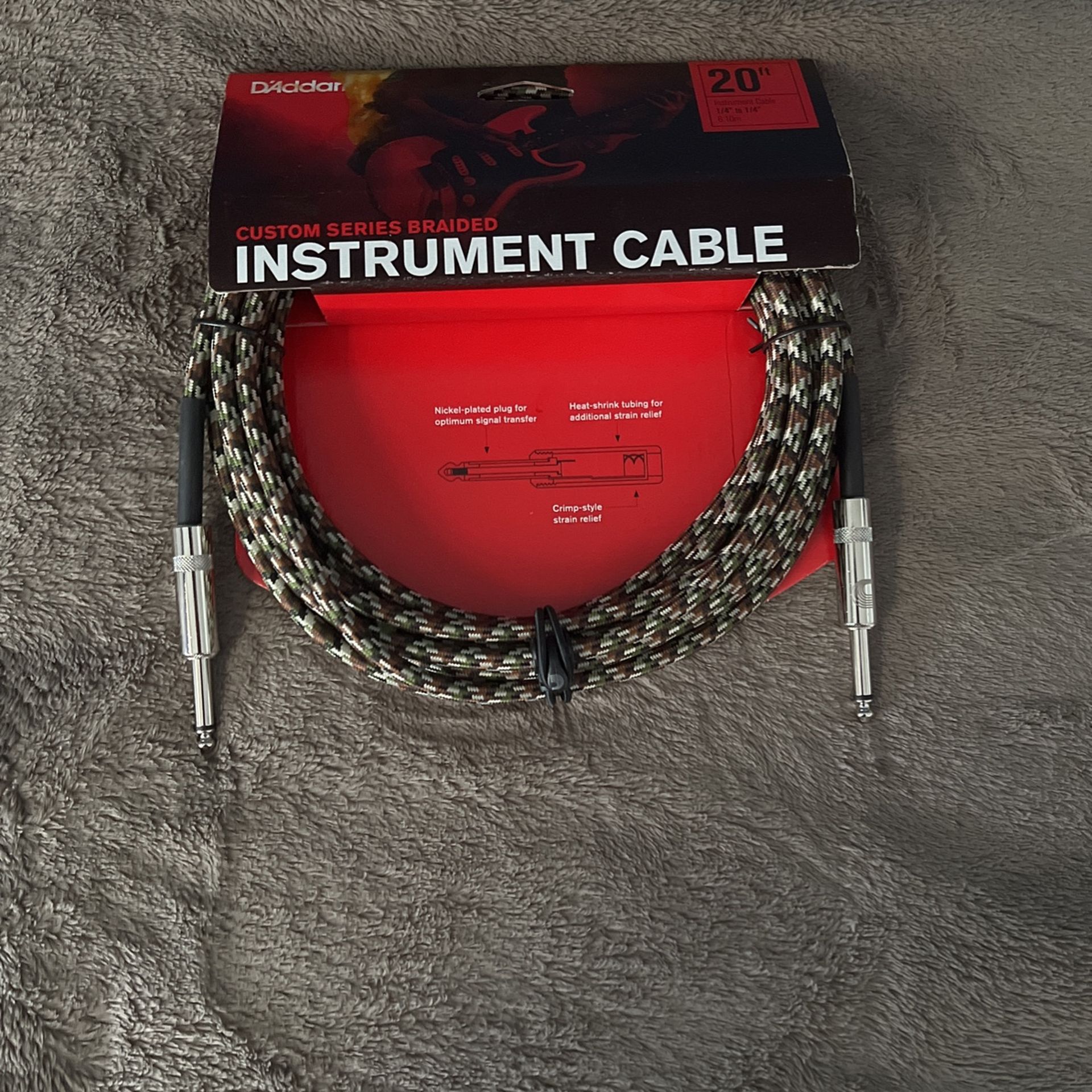 D’addrio Instrument Cable