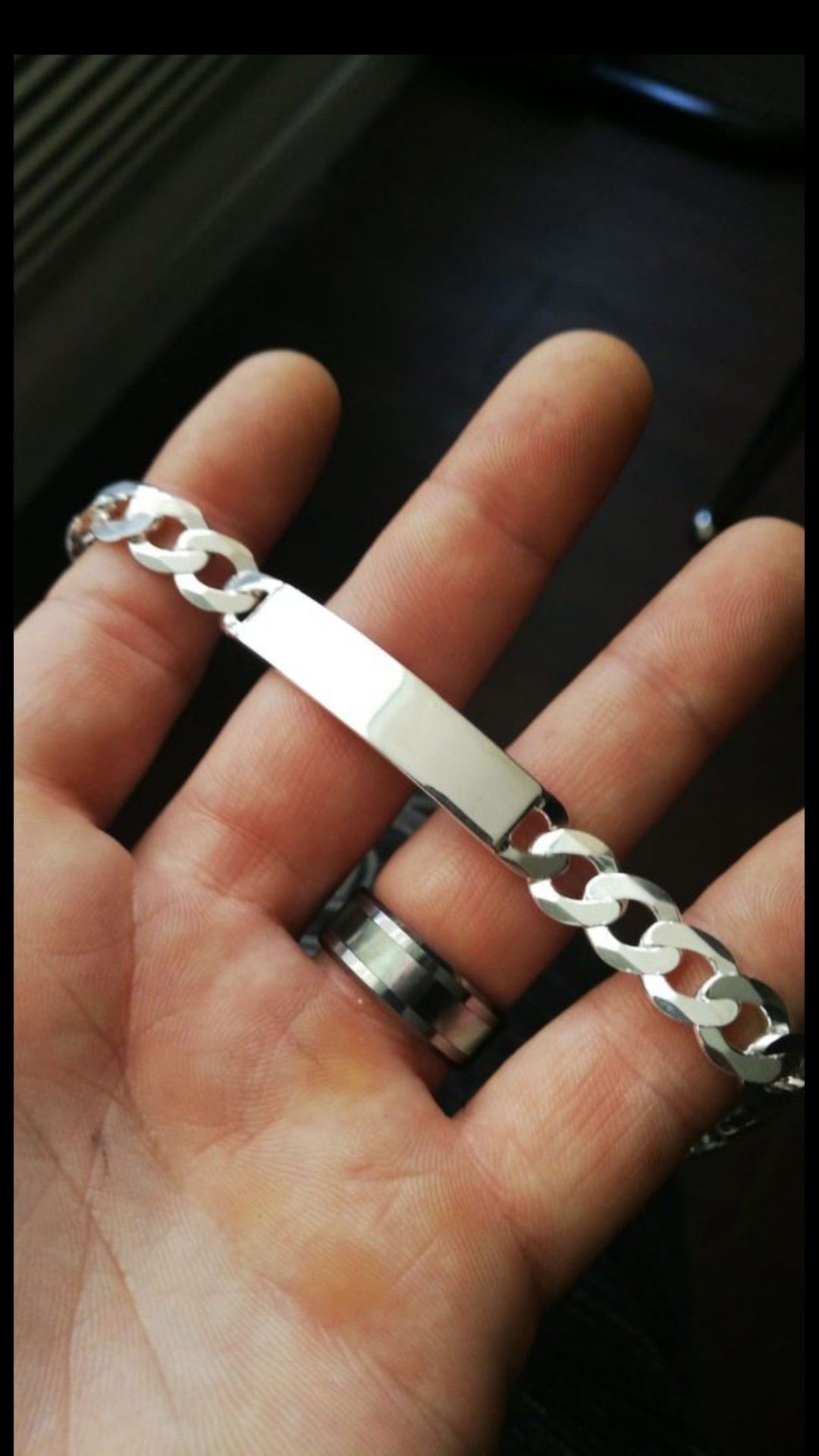 Silver 925 cuban bracelet