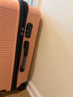 Brand new 24 inch pink luggage