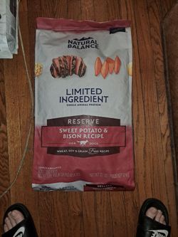 Natural Balance Limited Ingredient Diet Adult Dry Dog Food - Grain Free, Sweet Potato & Bison