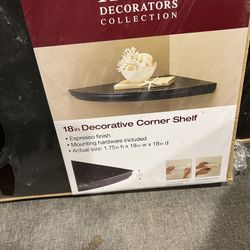 2 Corner Shelf Brand New 