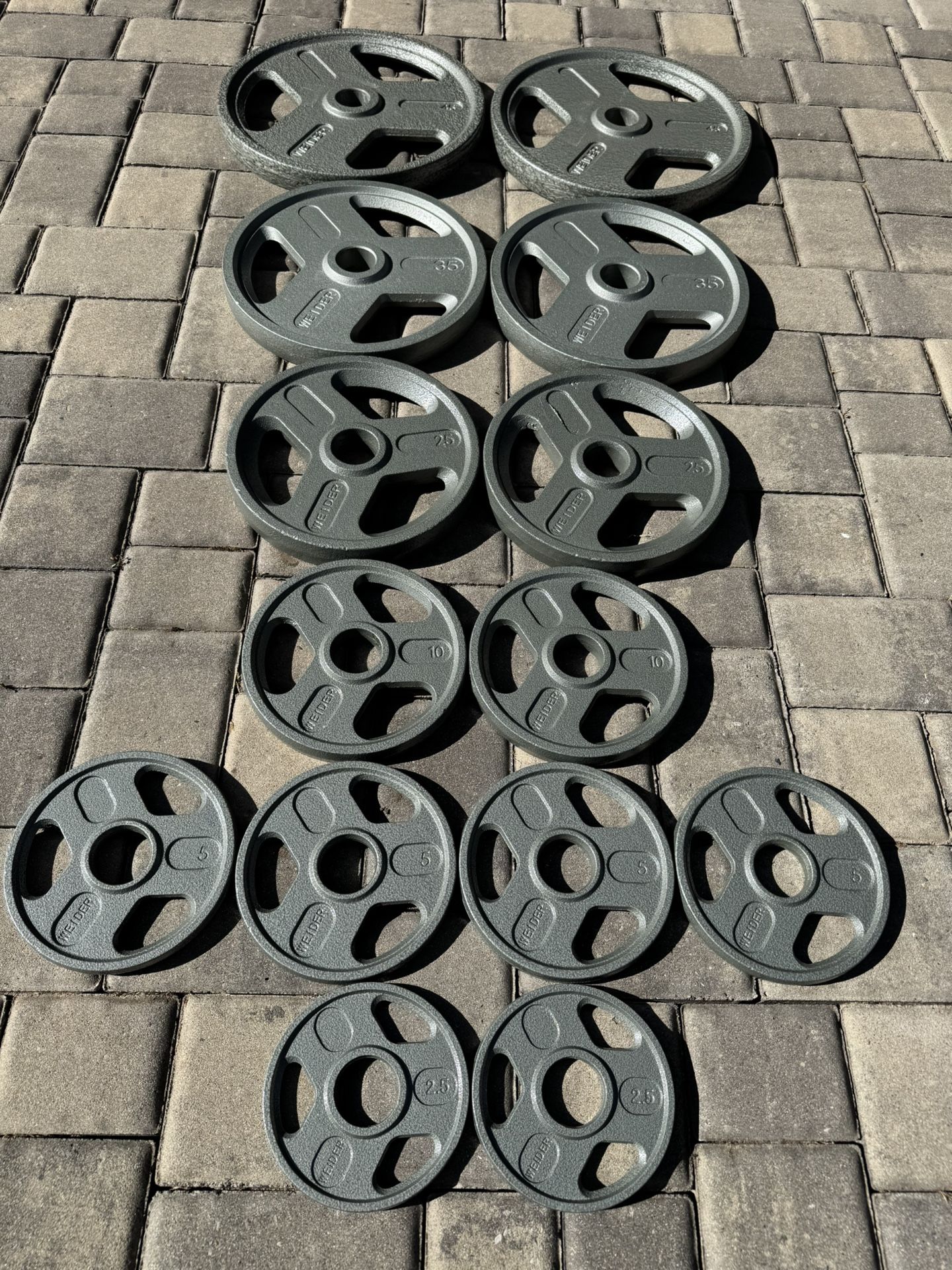 Weider Olympic Weight Set