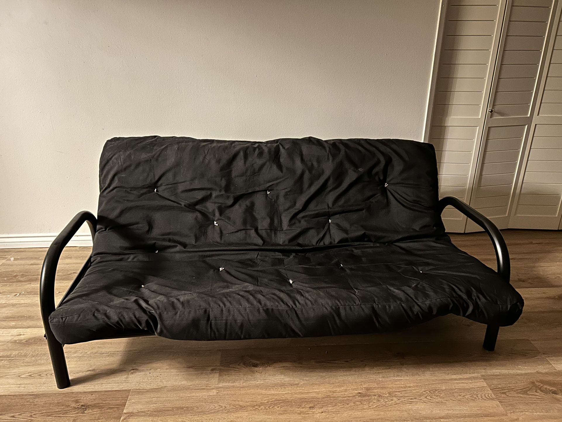 Full-Size Futon/Sofa Bed Black