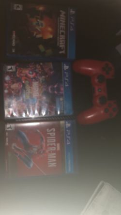 Ps4 Games And Controller