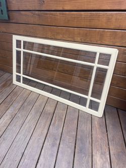 Antique Window. Arts and Crafts. 