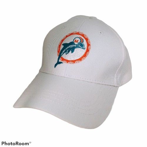 MIAMI DOLPHINS VINTAGE PUBLIX 1972 PERFECT ORIGINAL LOGO SEWN SNAPBACK CAP HAT
