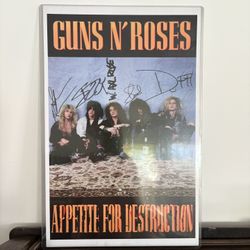 Guns N’ Roses Poster 3$!!