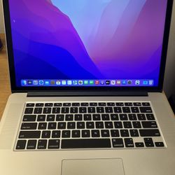 MacBook Pro 15in i7 16GB 240SSD No iCloud Lock 