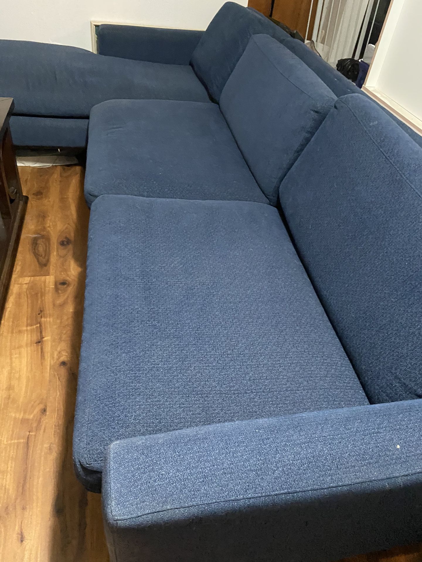 Blue Sectional Couch