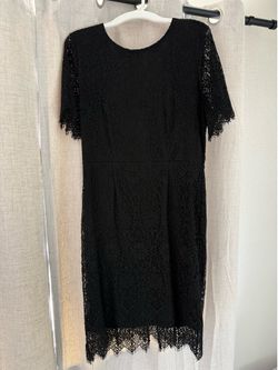 Black lace dress size xl