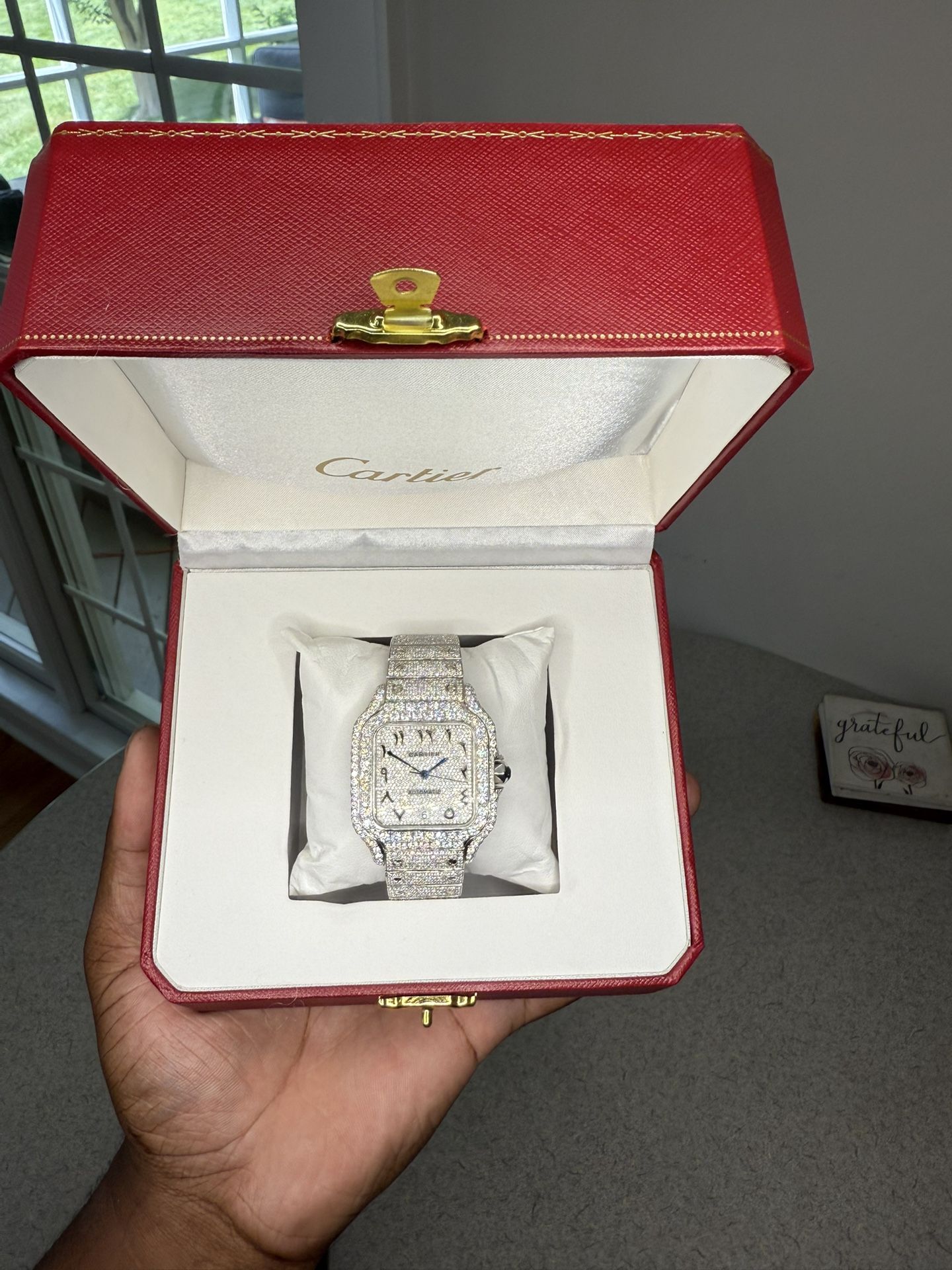 Arabic Dial Cartier Santos