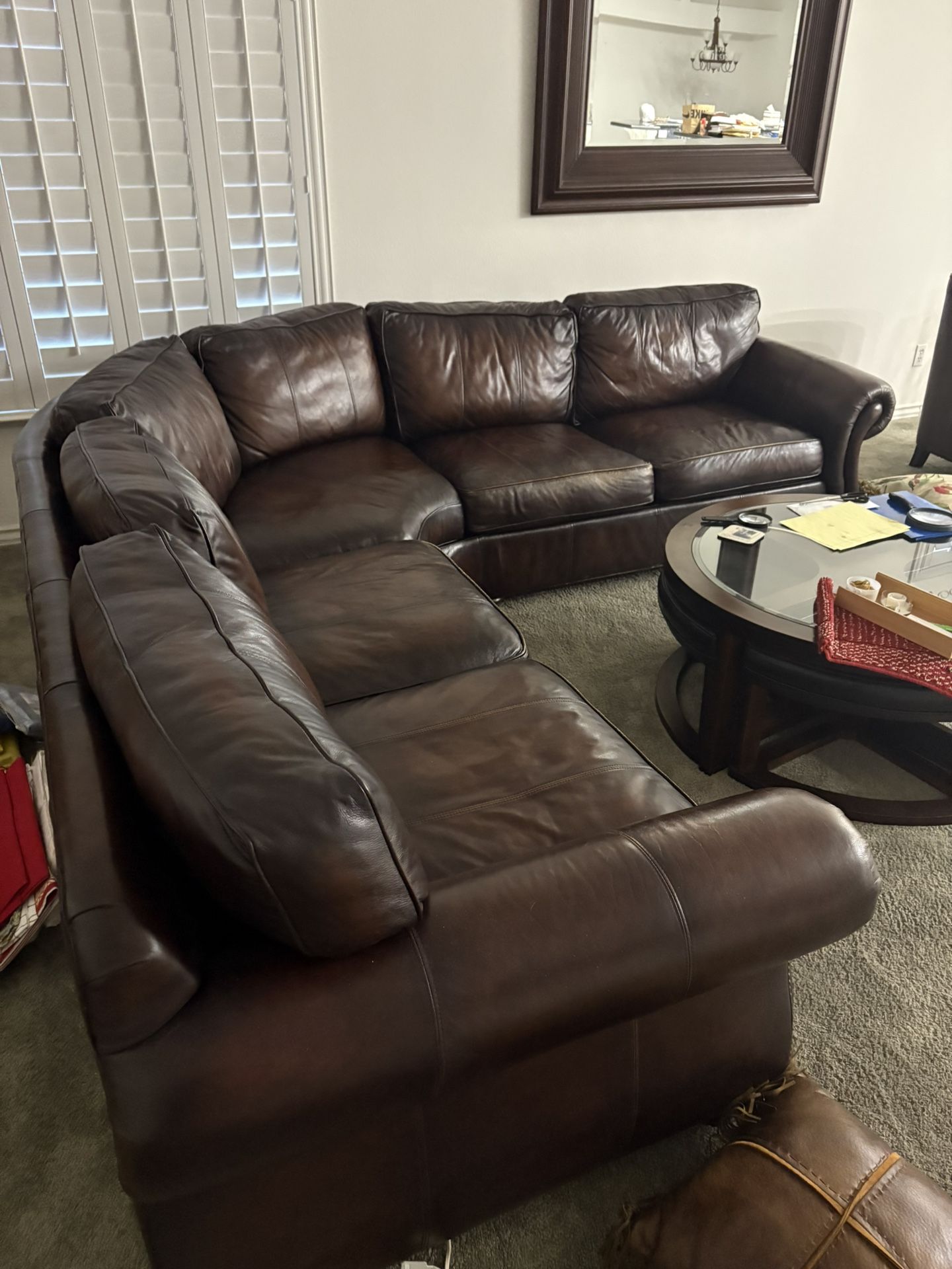 Leather Couch for Sale in Las Vegas, NV - OfferUp