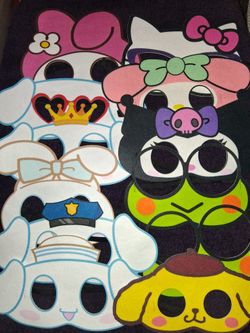 Sanrio Party Masks 12 Pieces 