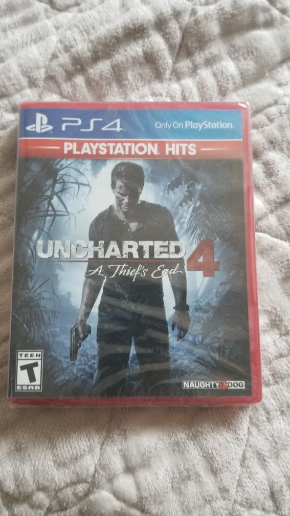 Uncharted 4 PS4 game