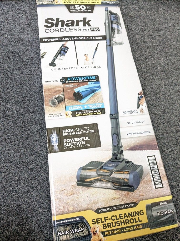 SHARK Pet-Pro Cordless / Convertible Stick Vacuum Cleaner 