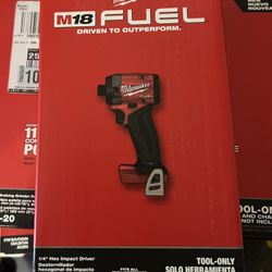 Milwaukee Impact 1/4 Tool Only 