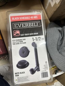 Everbilt Easy Touch Bath Drain. 