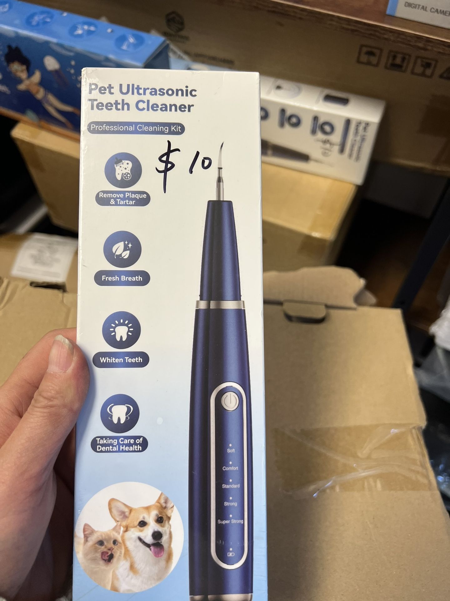 New In Box, Pet Teeth Cleaner