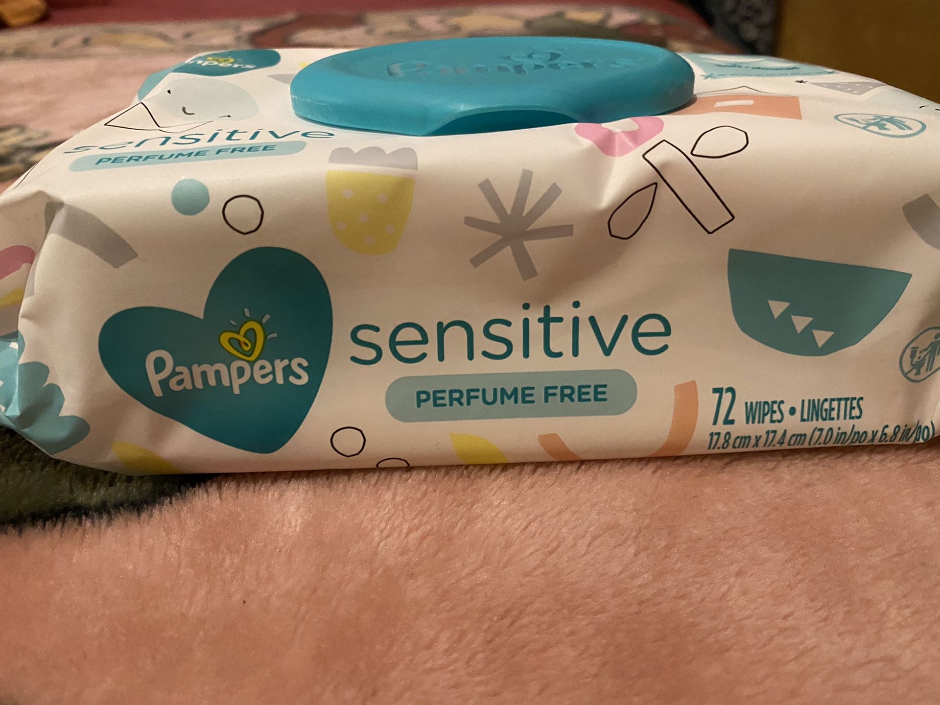 Pampers Sensitive Baby wipes