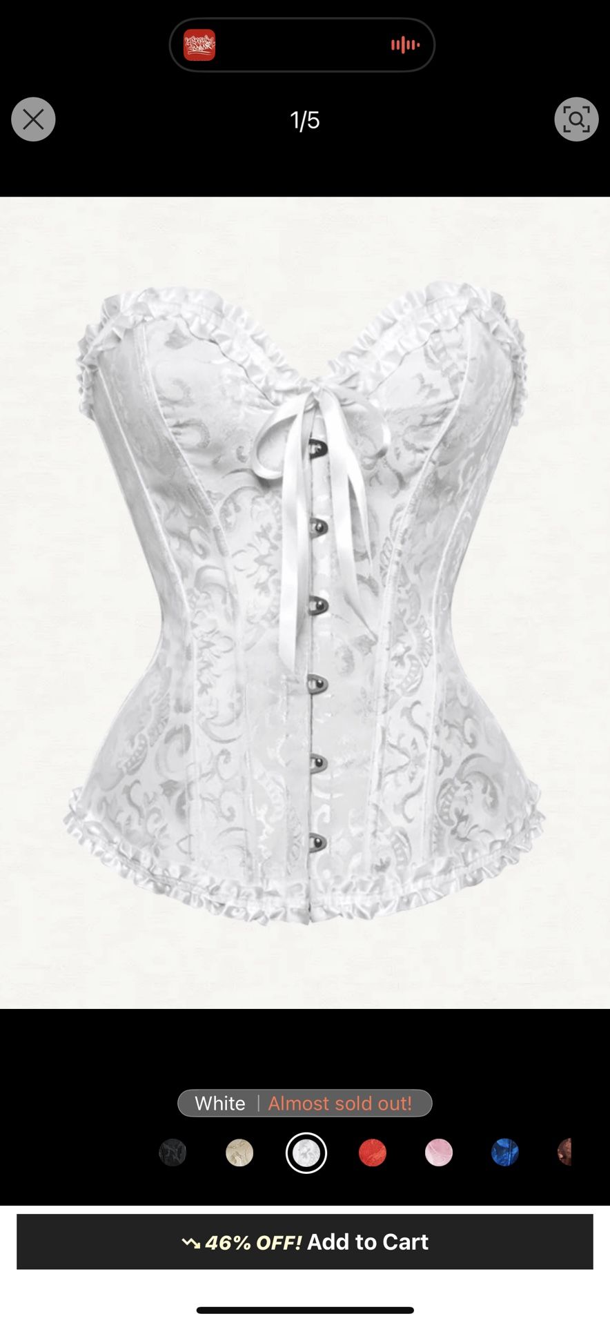 White Corset