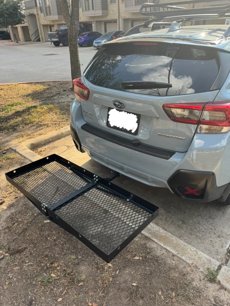 Hitch-Mount Cargo Carrier - 1.25” Hitch, 2” Compatible, 300 lb capacity