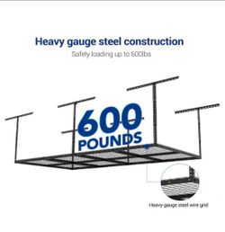 Ceiling mount garage rack