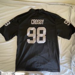 Oakland Raiders #98 Crosby Jersey (Large)