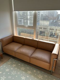 Leather sofa