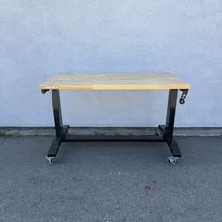 Husky Adjustable Height Rolling Workbench