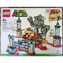 2020 LEGO 71369 SUPER MARIO BOWSER'S CASTLE BOSS BATTLE EXPANSION SET