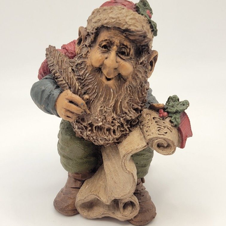 Who’s Nice - Vintage 1994 Christmas Santa Elf By Lee Sievers Cairn Studio 4"