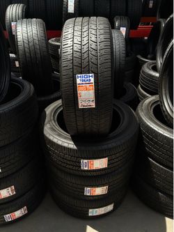 Goodyear used tires set 245/55/18