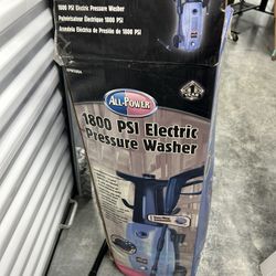 1800 Psi Pressure Washer In Box Never used 