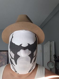Watchmen Rorschach Mask And Hat