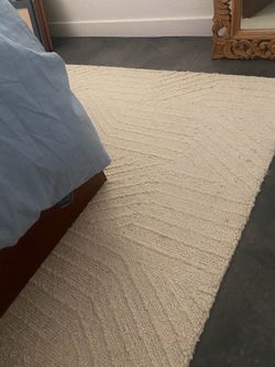 100% wool area rug 8’10 MIDCENTURY MODERN