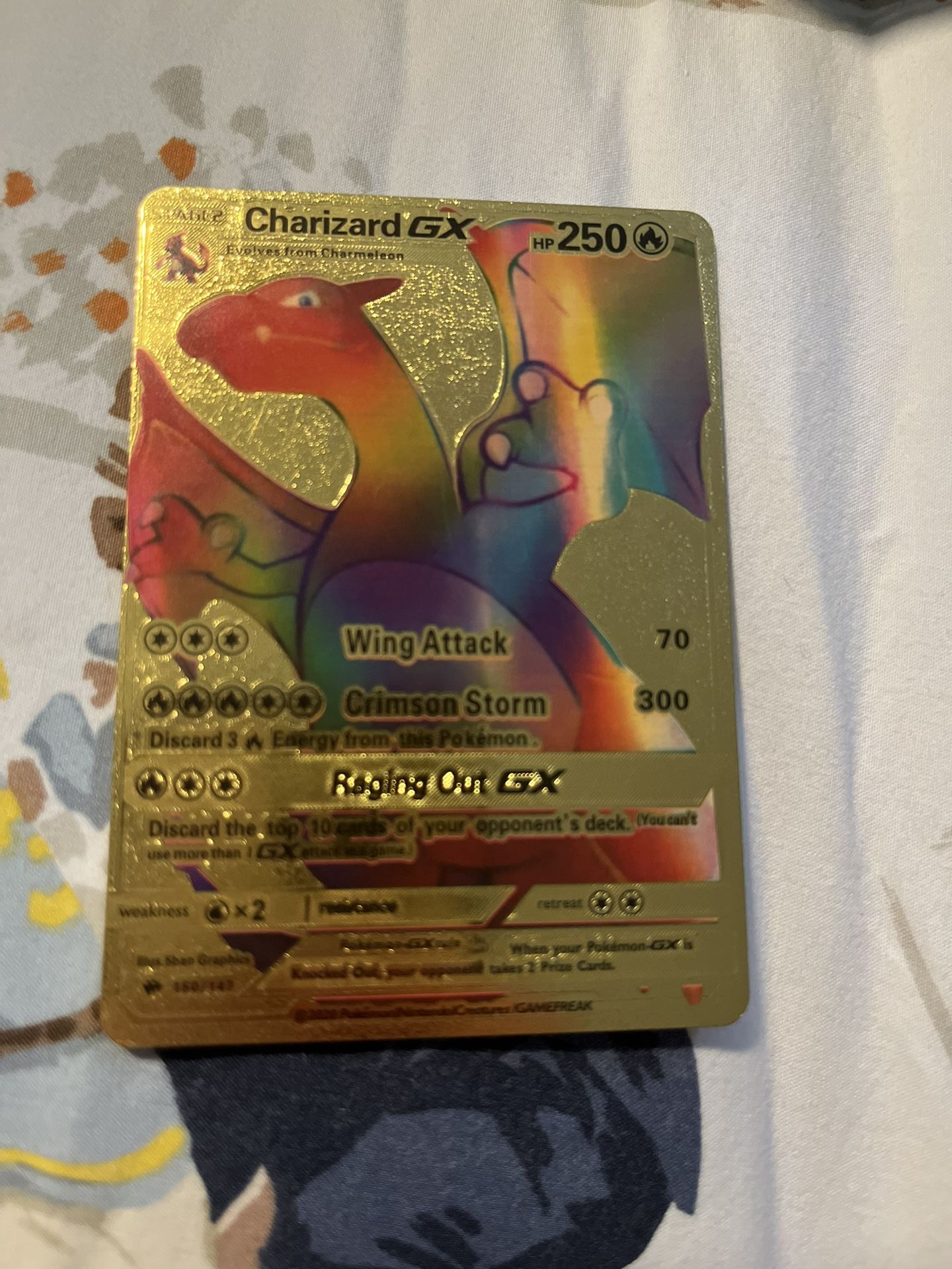 Charizard GX 150/147 | SM - Burning Shadows | Rainbow Secret | Pokemon TCG