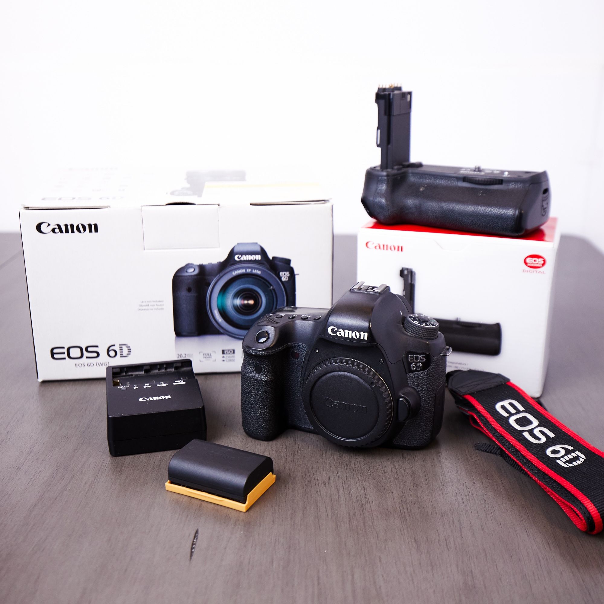 Canon 6D Camera Body with Canon Battery Grip