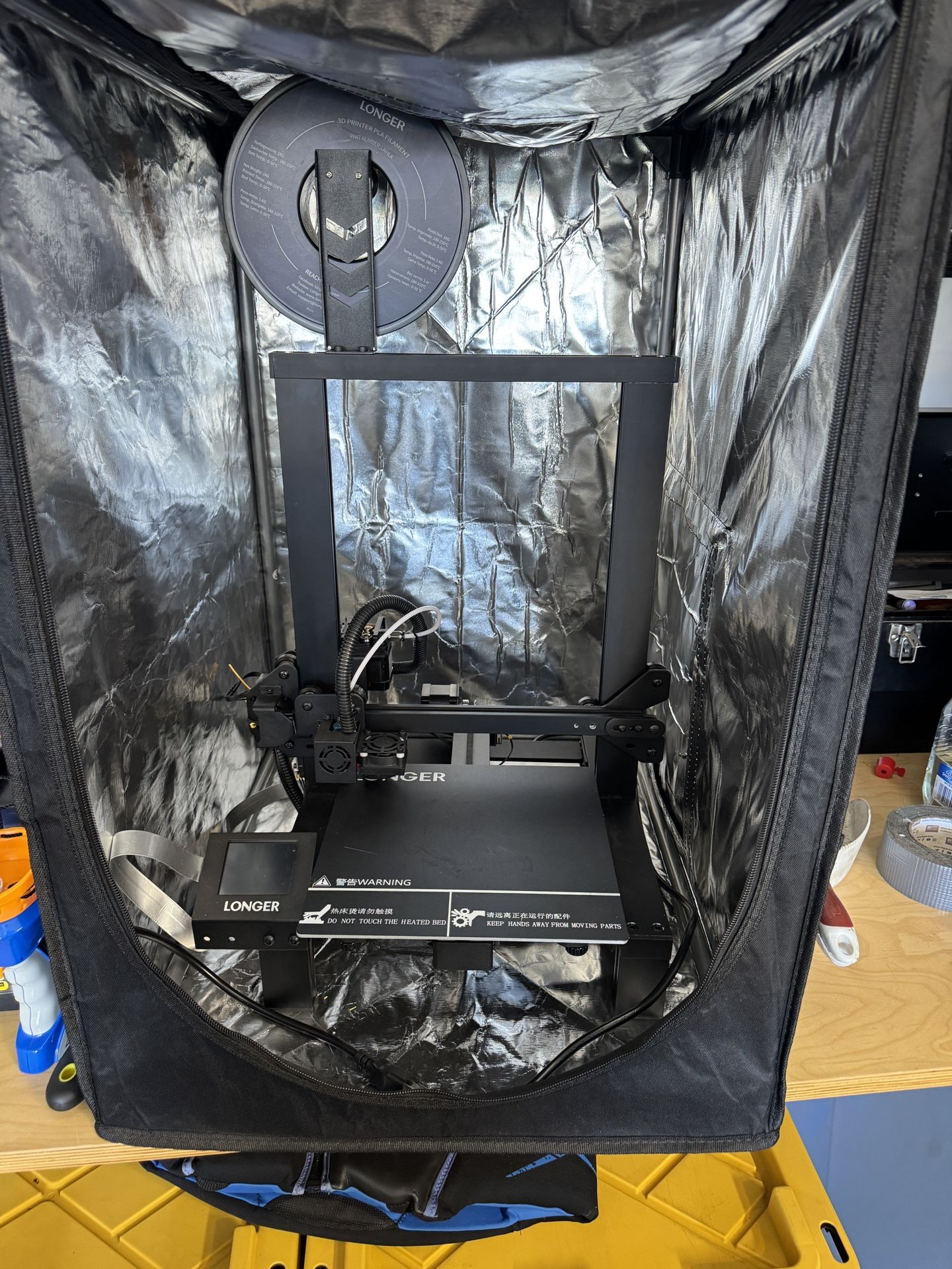 Longer LK 4 3D Printer W/ Accessories & Filament
