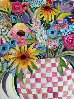24x24” ORIGINAL painting on canvas