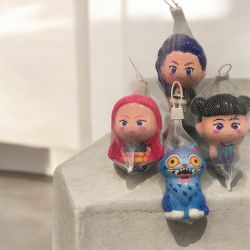 K-pop demon hunters squishy $5each