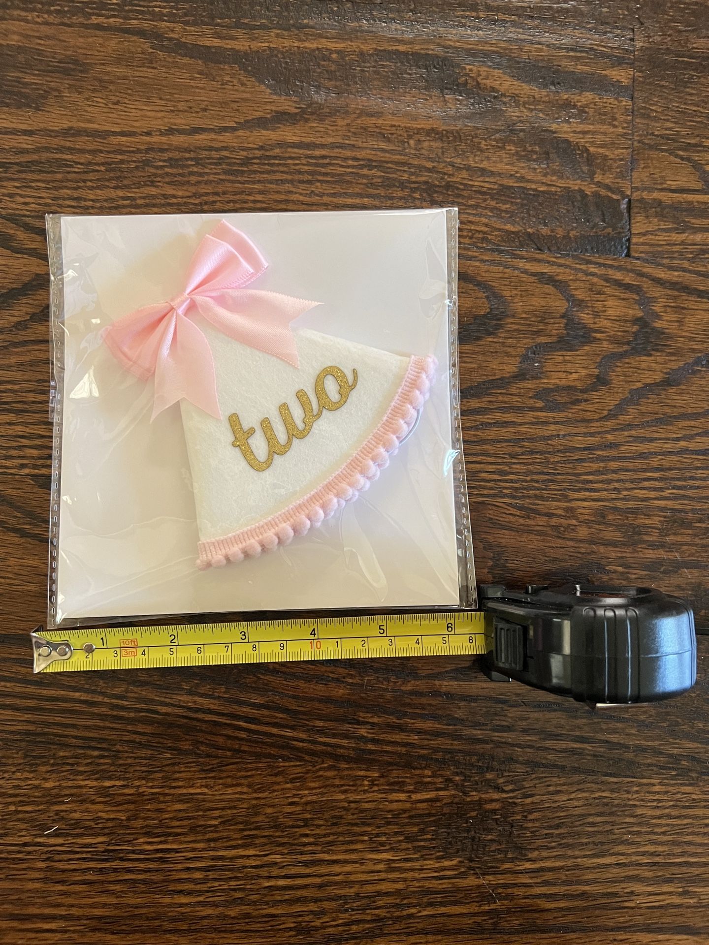 Brand New Pink Birthday 2 Hat