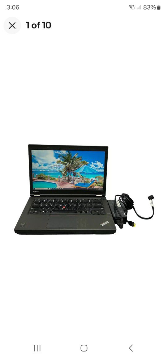 Lenovo ThinkPad 14" T440p (contact info removed) 8GB RAM 256GB SSD Win10P $145