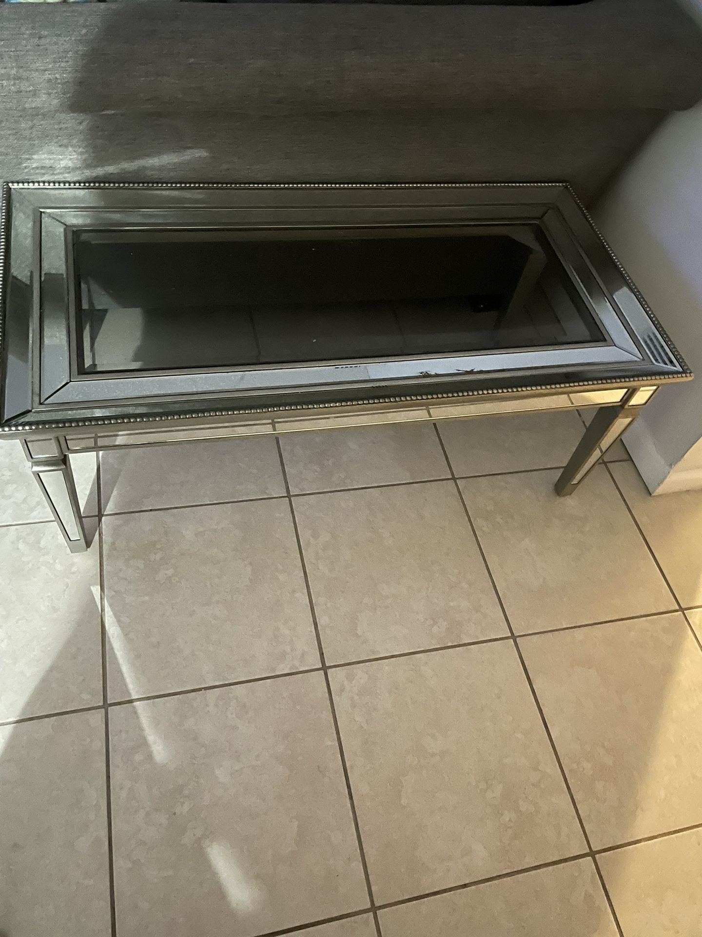 Mirror, Table & Recliner Chair