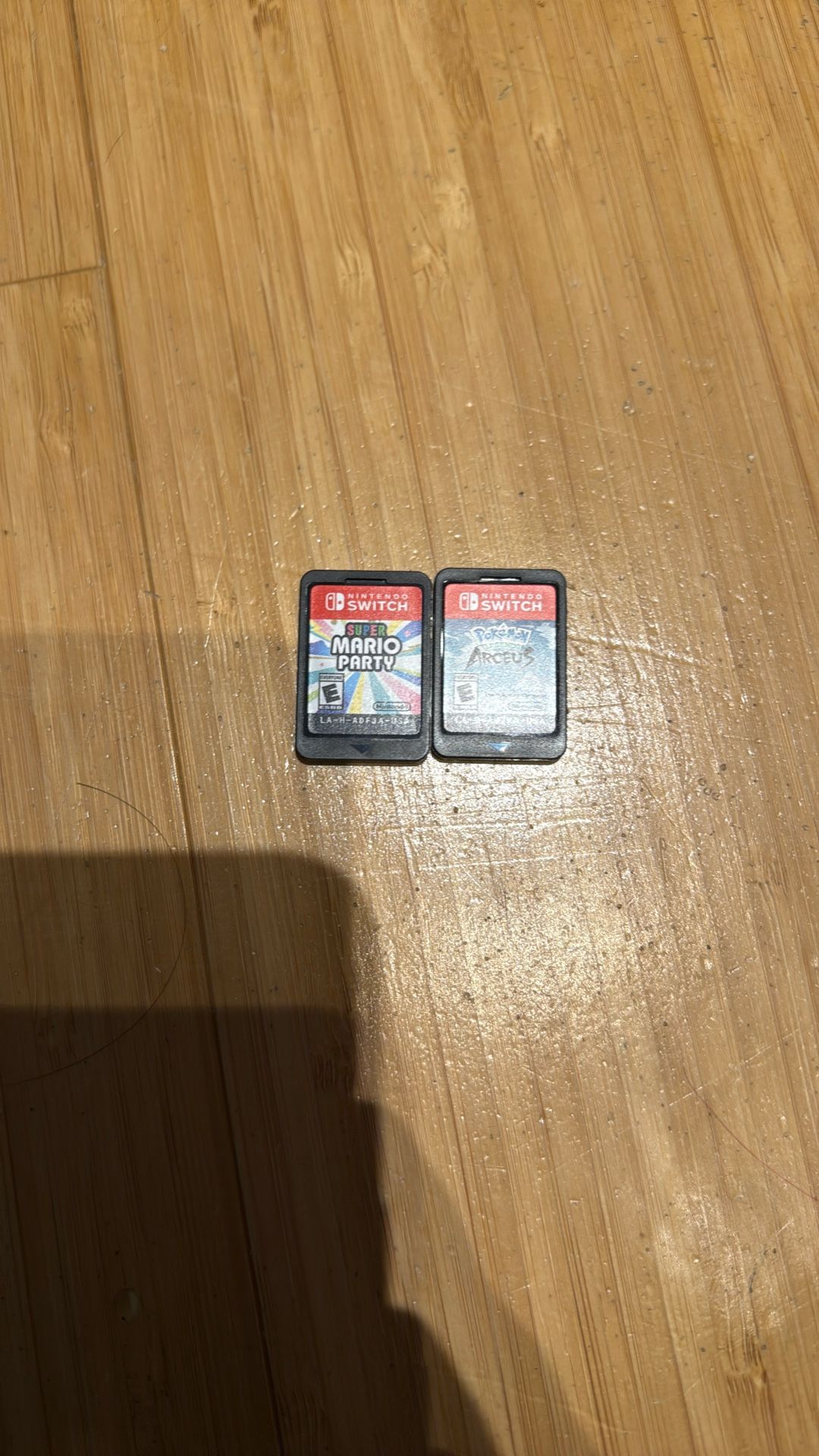 Pokemon Arceus And Super Mario Party Switch Games